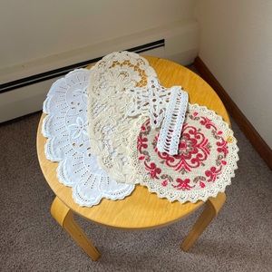 Vintage doilies